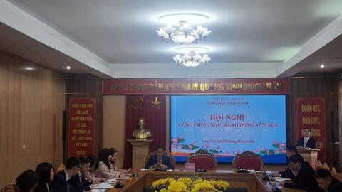 Sở dân tộc và tôn giáo tỉnh lạng sơn tổ chức hội nghị công chức, người lao động năm 2026