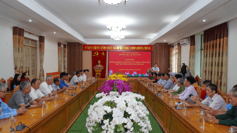 Sở Dân tộc và Tôn giáo gặp mặt đoàn đại biểu người có uy tín trong đồng bào dân tộc thiểu số huyện Bình Gia